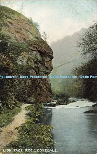 R590642 Dovedale Lion Face Rock A P Artistic Series No 2087