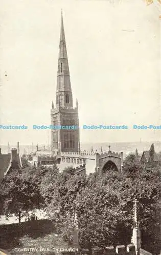 R590652 Coventry Trinity Church Photochrom 1906