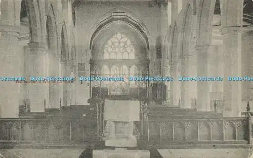 R592508 Innenraum der Weston Church F L Coleman 1907