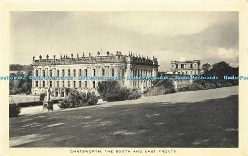 R592511 Chatsworth South and East Fronts English Life Series ELS