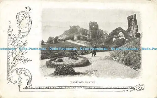 R594686 Hastings Castle 1905