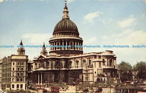 R588798 St Pauls Cathedral London Natural Colour Series Photographic Greeting Ca