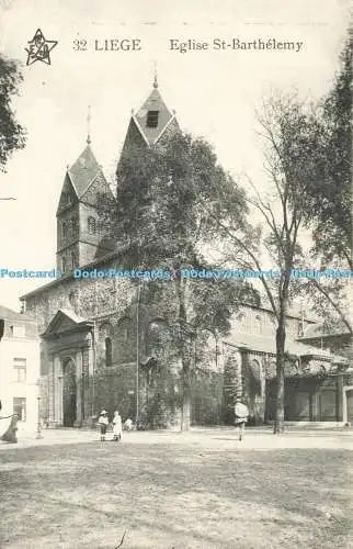 R590704 Liege Eglise St Barthelemy Emile Dumont