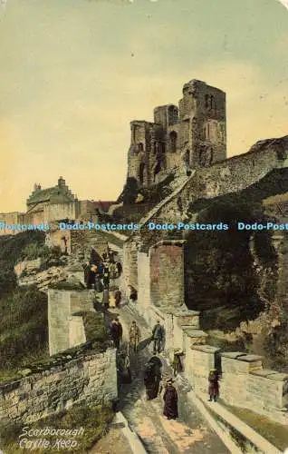 R590736 Scarborough Castle Keep W H Smith 1907