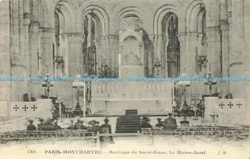 R592617 132 Paris Montmartre Basilique du Sacre Coeur Le Maitre Autel J H