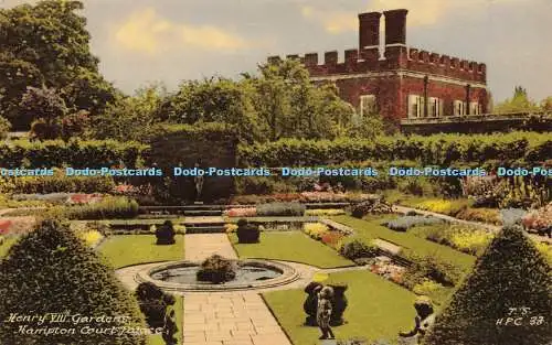 R594787 Hampton Court Palace Henry VIII Gardens F Frith 1962