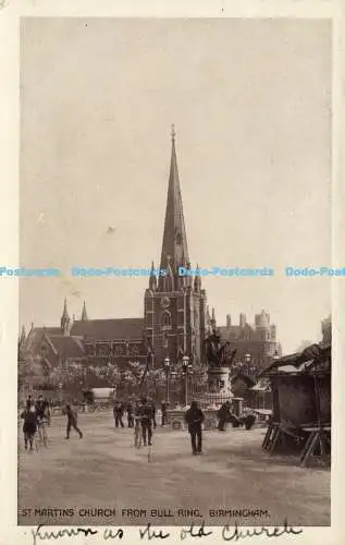 R590763 Birmingham St Martin Church aus Bull Ring The City Serie