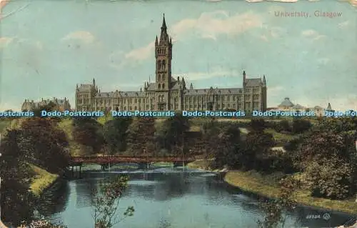 R594801 Glasgow University Valentine 1917