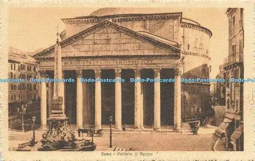 R594805 Roma Pantheon di Agrippa E V R