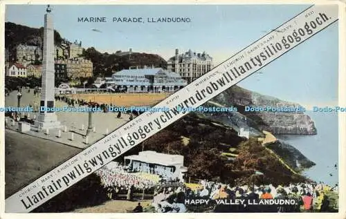 R588921 Marine Parade Llandudno Dennis 1951 Multi View