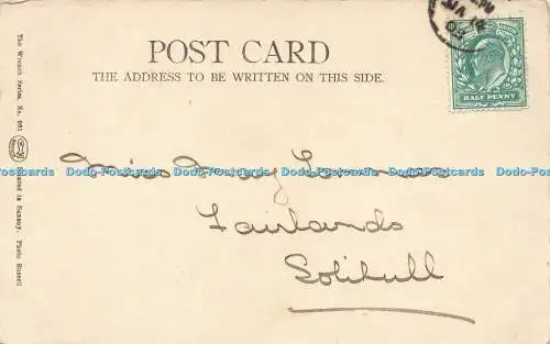 R590778 Miss Evelyn Millard Schraubenschlüssel Serie Nr. 981 1903