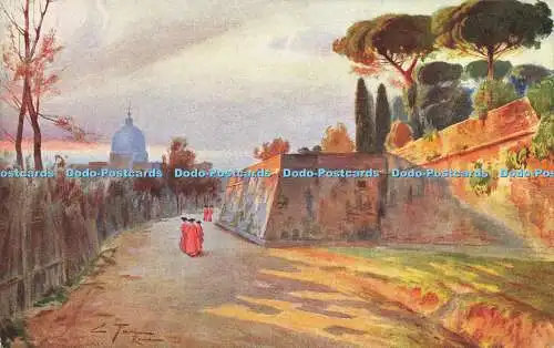 R594815 Roma S Pietro dalle Mure del Gianicolo A Scrocchi