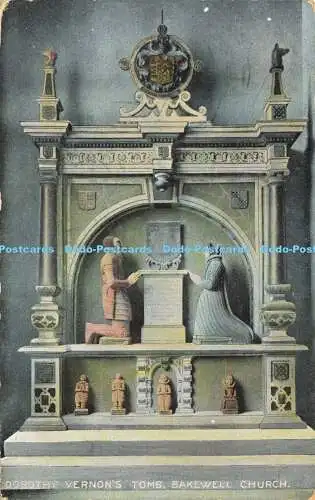 R590784 Bakewell Church Dorothy Vernon Tomb A P Artistic Series No 2301 1905