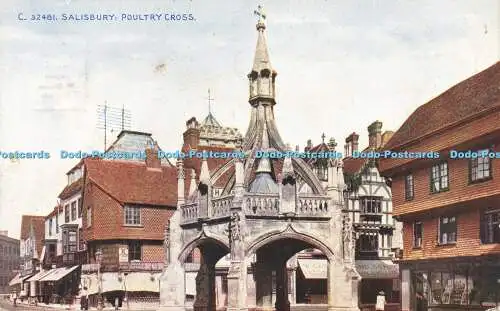 R588932 C 32481 Salisbury Poultry Cross Celesque Series Photochrom