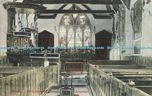 R596857 Morden St Lawrence Church Interior Collectors Publishing