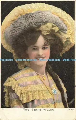 R590804 Miss Gertie Millar J Beagles Biographie 1905