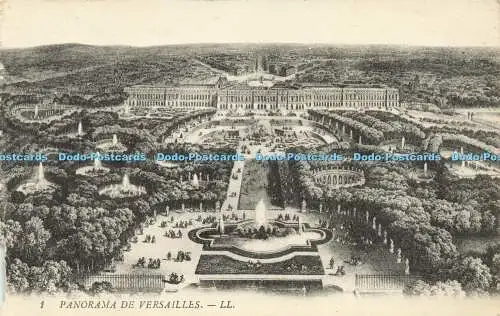 R592672 1 Panorama de Versailles LL Levy Fils