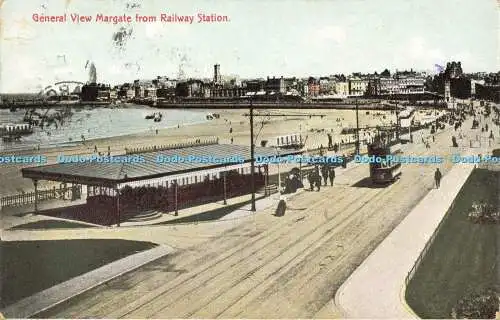 R592686 Gesamtansicht Margate vom Bahnhof 1910