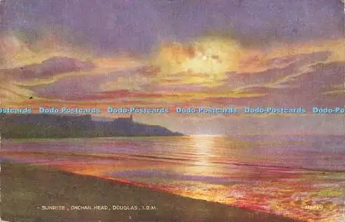 R596883 Sunrise Onchan Head Douglas I O M Valesque Serie Valentines 1926