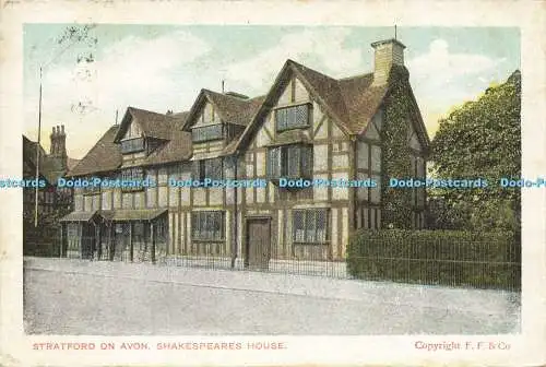 R594878 Stratford on Avon Shakespeare House F F and Co G D and D 1906