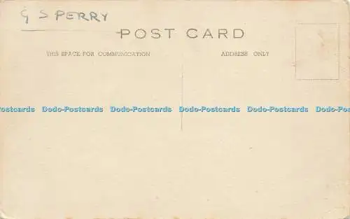 R590848 B B C London G S Perry Postkarte