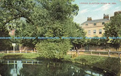 R594889 Lower Clapton Pond 1880 Charles Martin 1905