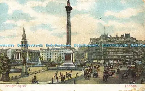 R590853 London Trafalgar Square 1905