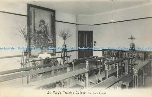 R596915 St Marys Training College Lady Chapel No 37933 P A Buchanan