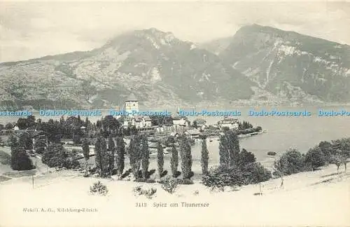 R594897 Spiez am Thunersee Kilchberg Wehrli A G