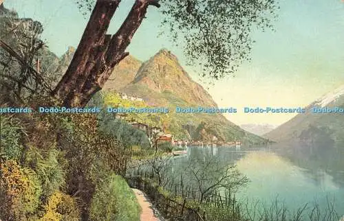 R594903 Lago di Lugano San Mamette e Castello Kilchberg Wehrli A G