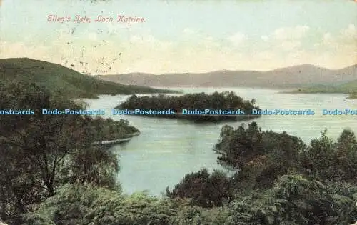 R590893 Ellen Isle Loch Katrine Popular Series No 202 1907