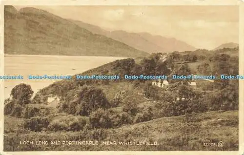 R594929 Loch Long and Portincaple near Whistlefield Valentine Selectype Series