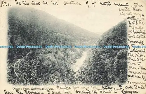 R590908 Killiecrankie Pass Queen View W R and S Reliable Series 1902