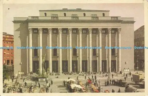 R590923 Stockholm Consert Hall Ensamratt Sago Konst A G 1959