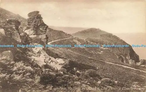 R590947 Lynton Valley of Rocks The Devil Cheesewring F Frith No 59386