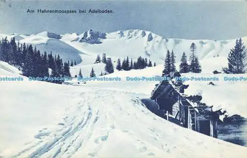 R590968 Am Hahnenmoospass bei Adelboden P Zenger No 915