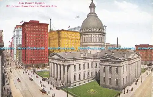 R592834 Old Court House St Louis Broadway and Market Sts Vo Hammon Publishing