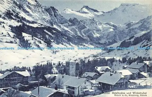 R590982 Adelboden und Wildstrubel Kilchberg Wehrli A G