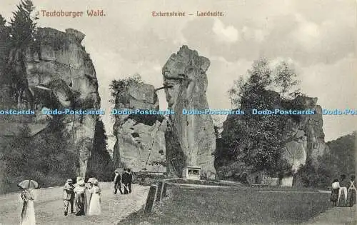 R592851 Teutoburger Wald Externsteine Landesseite R Lederbogen Halberstadt