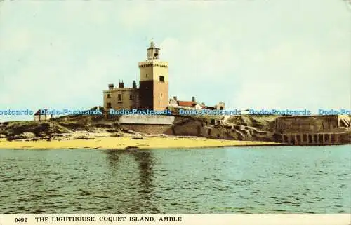 R595027 Amble Coquet Island The Lighthouse Harvey Barton