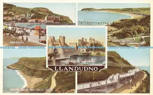 R592890 Llandudno W 1381 Carbo Colour Valentines Multi View