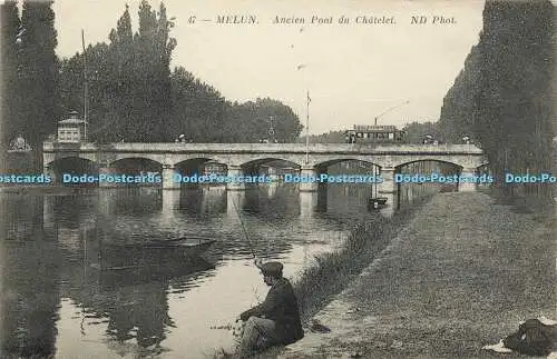 R592902 47 Melun Ancien Pont du Chatelet ND Phot 1913