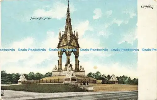 R595076 London Albert Memorial H M London Views Serie Nr 2