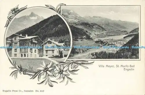 R595098 Engadin St Moritz Bad Villa Meyer Engadin Presse Nr 4143 Mehrfachansicht