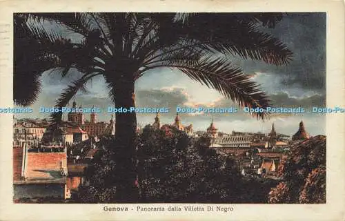 R597137 Genova Panorama dalla Villetta Di Negro 64543 F Cali 1927