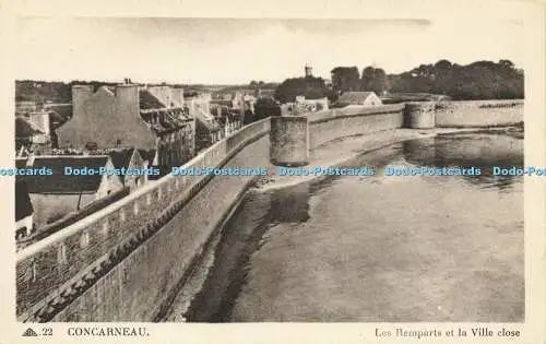 R589240 CAP 22 Concarneau Les Remparts et la Ville close Arts Photomecaniques