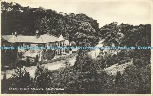 R597165 Beach Rd Old Colwyn Colwyn Bay R E Jones 1922