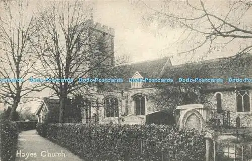 R595145 Hayes Church J S Davy 1907