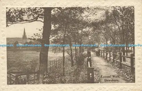 R597170 Lovers Walk Dewsbury H G Glen 1917