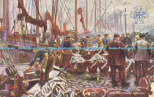 R589258 Entladen Herringe Yarmouth G E R Serie Bild Postkarten Tuck 1905